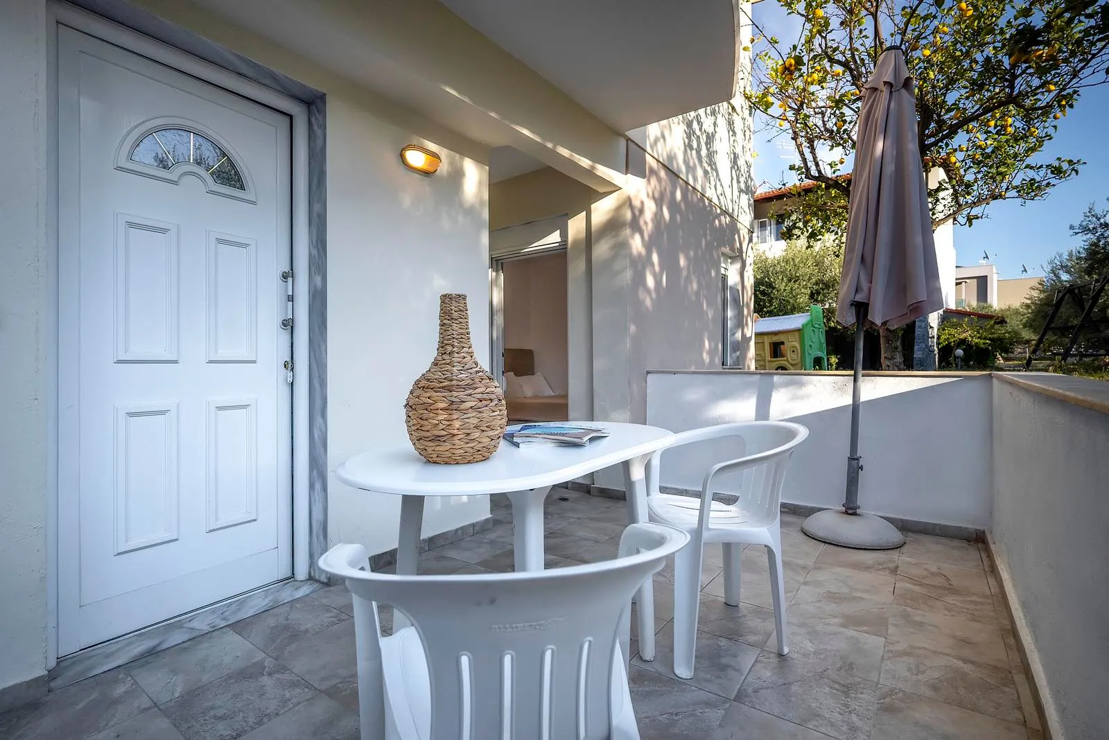 Tiara Holidays - Dionisos Resort - Economy Apartment - balcony